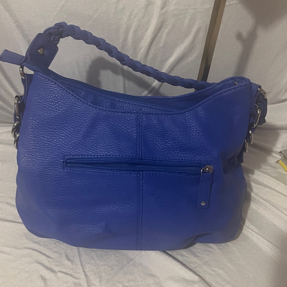 Apt 9 Blue Leather Hobo Bag - Picture 8 of 12